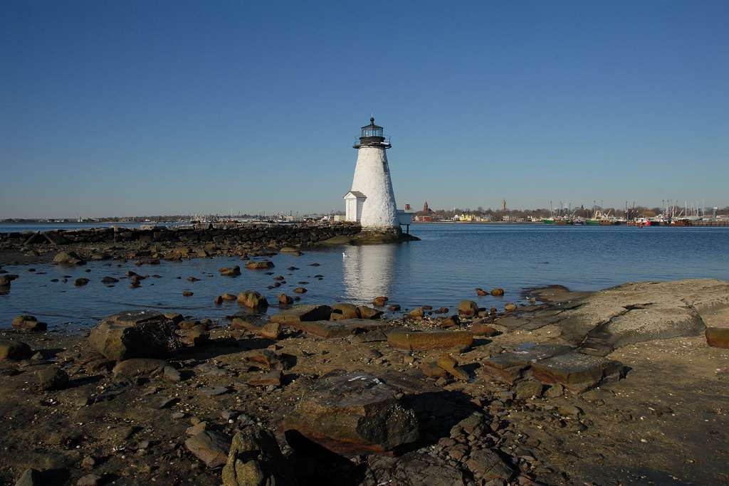 Palmer's Island Light New Bedford, Massachusetts