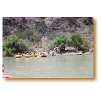 Picture of boats at Bright Angel Beach.