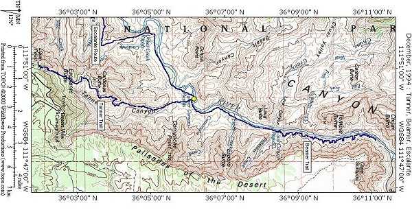 Trip map